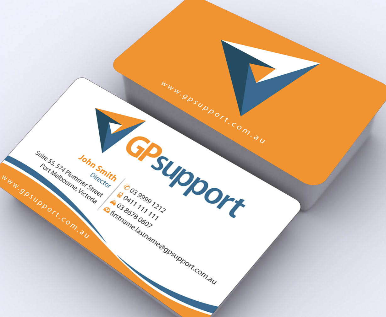 Business Card Design by Sbss for GPsupport | Design #3445714