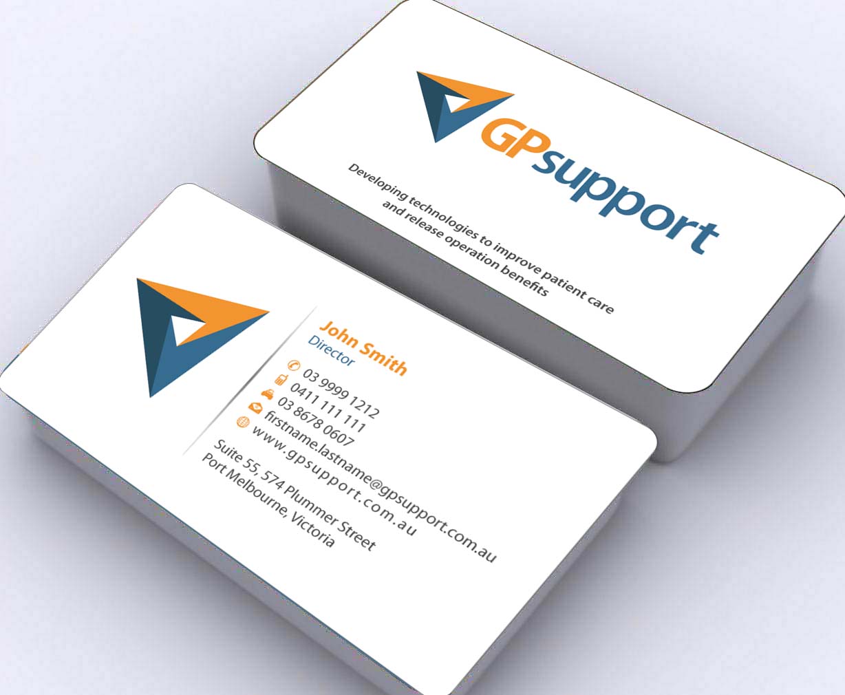 Business Card Design by Sbss for GPsupport | Design #3447880