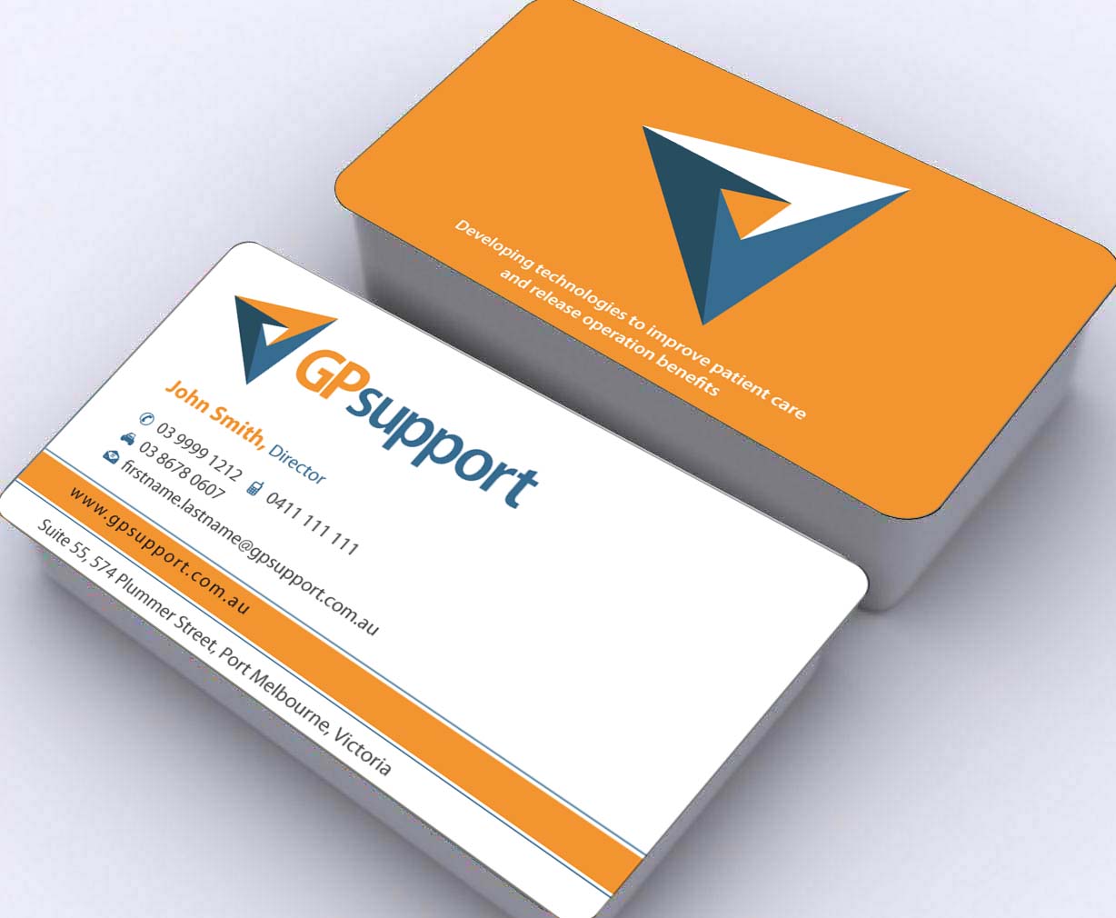 Business Card Design by Sbss for GPsupport | Design #3447894