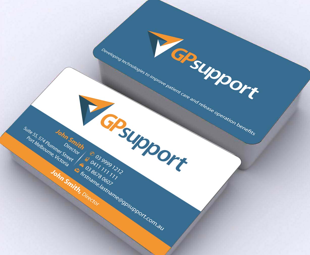 Diseño de Tarjeta de Presentación por Sbss para GPsupport | Diseño #3447896