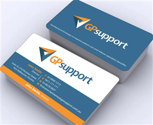 Healthcare Technology Company Business Card Design | Business Card Design by Sbss
