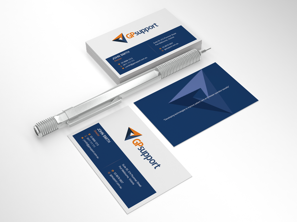 Business Card Design by Sarah Mathews for GPsupport | Design #3434424