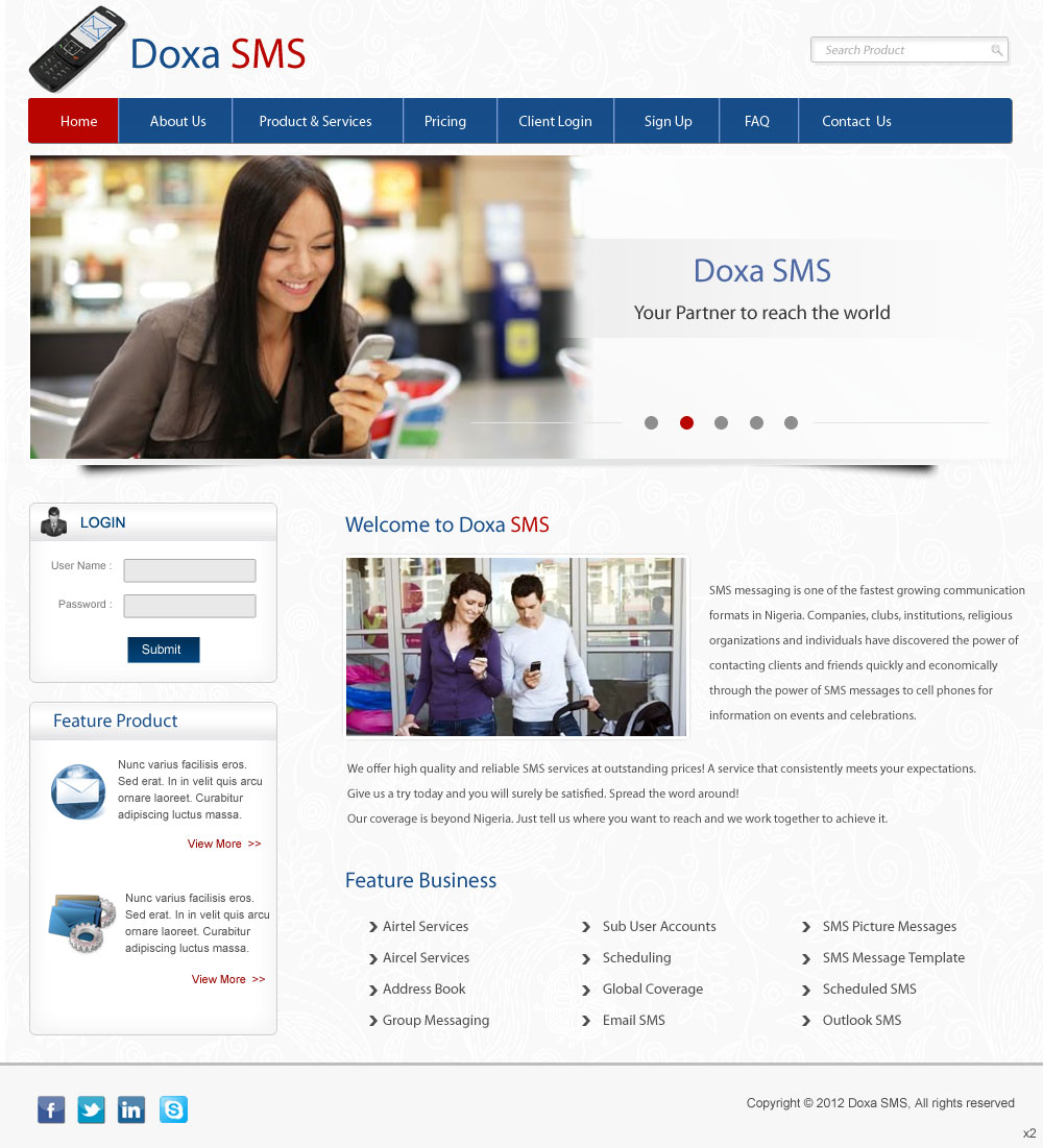 Web Design by pb for this project | Design #847680