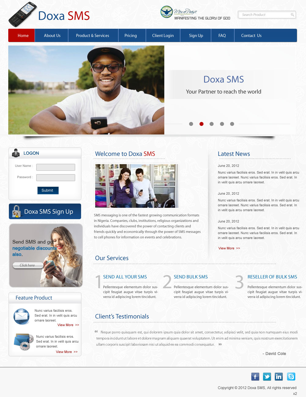 Web Design by pb for this project | Design #851105