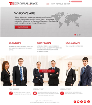 Web Design by Christian Bentulan for this project | Design #3471319