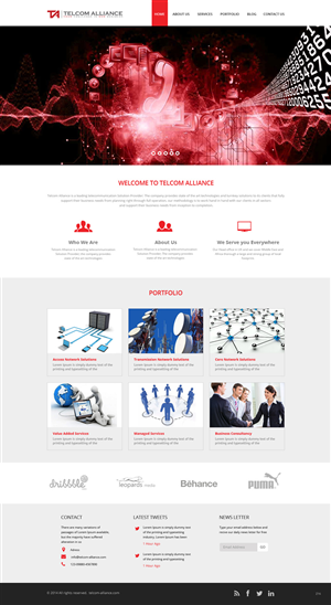 Web Design by pb for this project | Design: #3447424