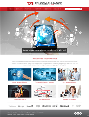 Web Design by pb for this project | Design: #3447437