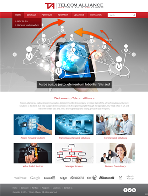 Web Design by pb for this project | Design: #3447439