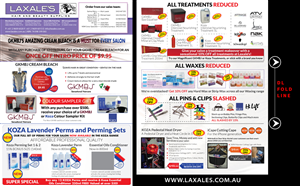 Flyer Design by UrbainFX for Laxales Hair and Beauty Supplies | Design: #3461212