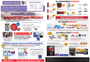 Flyer Design by UrbainFX for Laxales Hair and Beauty Supplies | Design: #3478559
