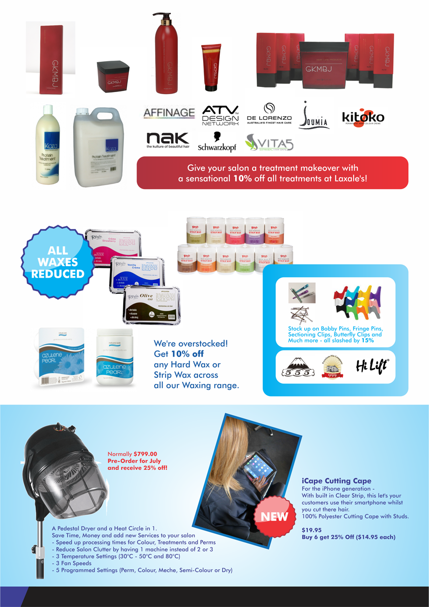Flyer Design by barinix for Laxales Hair and Beauty Supplies | Design #3453044