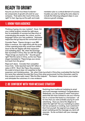 Brochure Design by Brianna for BGBC Marketing | Design: #3444454