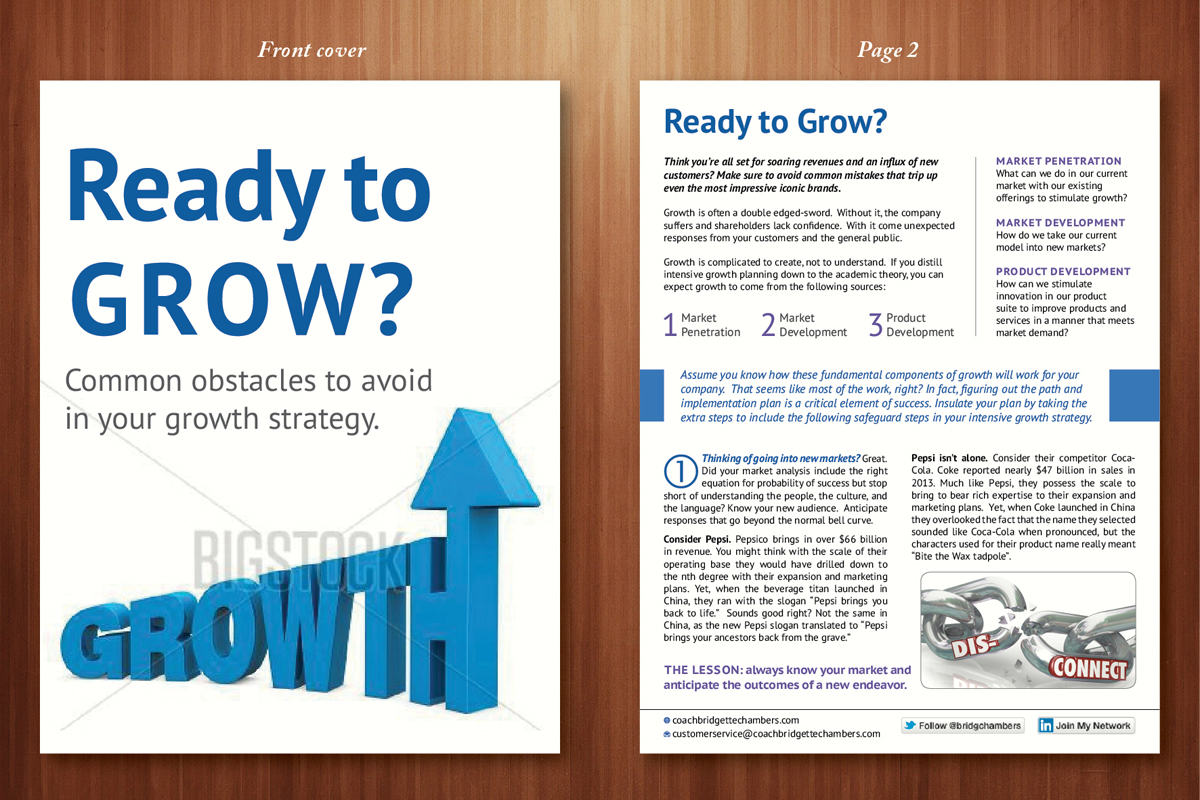 Design de Brochure par Ekanite pour BGBC Marketing | Design #3450138