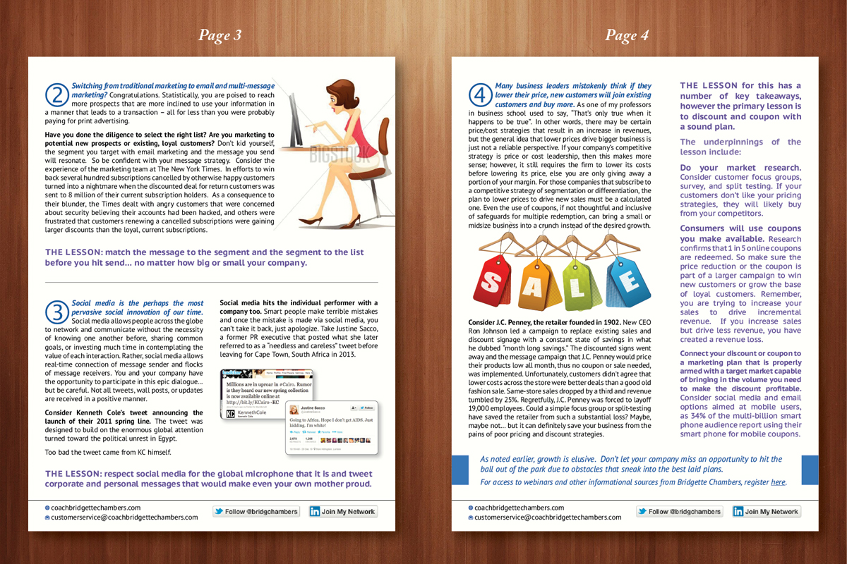 Design de Brochure par Ekanite pour BGBC Marketing | Design #3450150