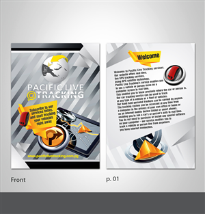 Vehcile and Personal GPS Tracking Service Needs Brochure | Diseño de Brochure por disign