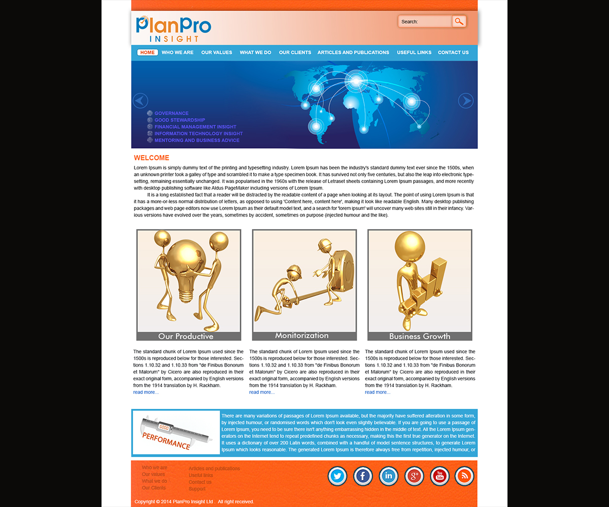 Web Design par Anand pour Planpro | Design #3439041