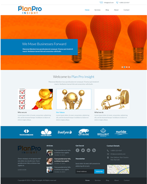 Web Design by Emmanuel for Planpro | Design: #3435658
