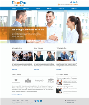 Web Design by Emmanuel for Planpro | Design: #3435862