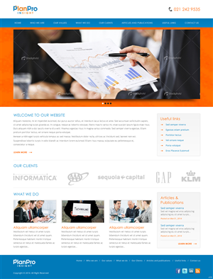 Web Design by pb for Planpro | Design: #3438392