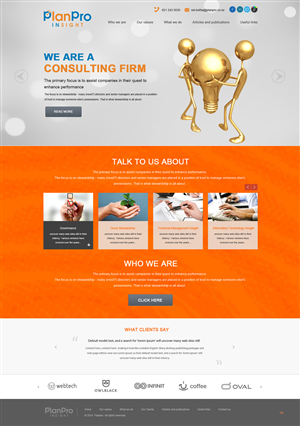 Web Design by pb for Planpro | Design: #3438422