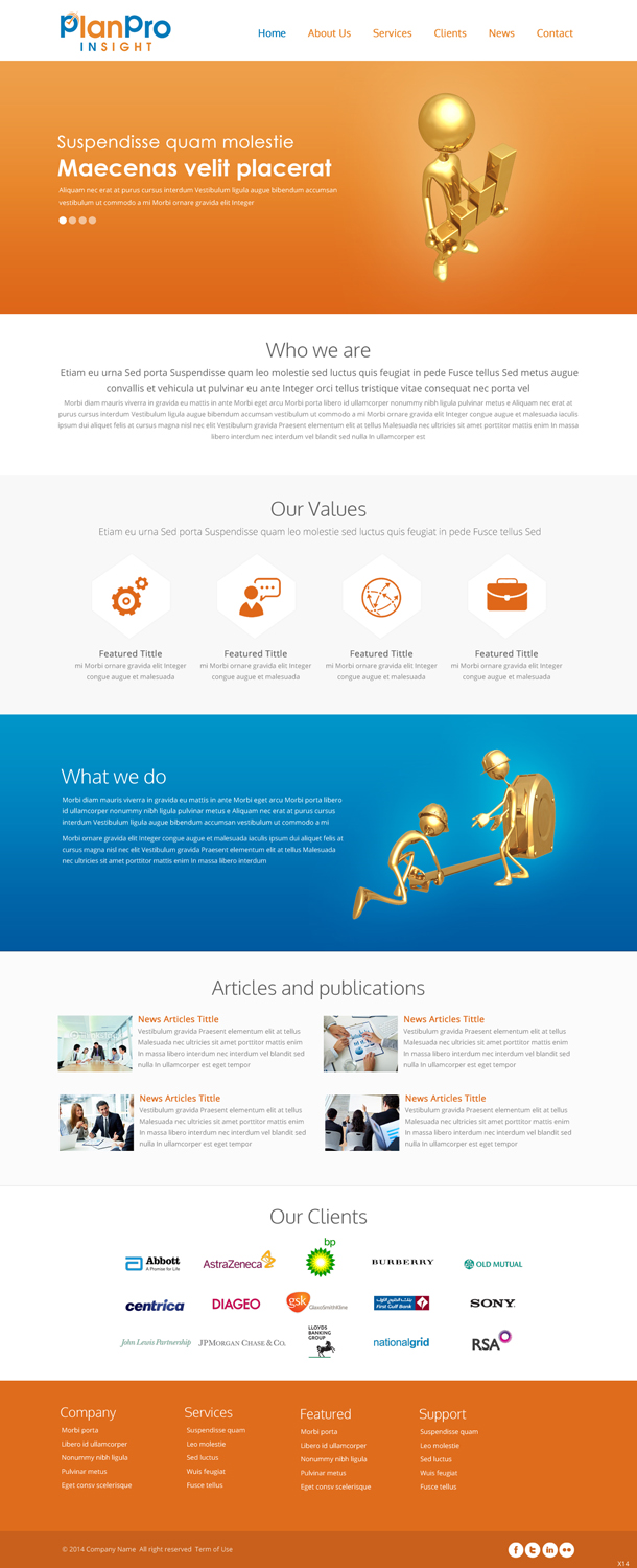Web Design by pb for Planpro | Design #3438428
