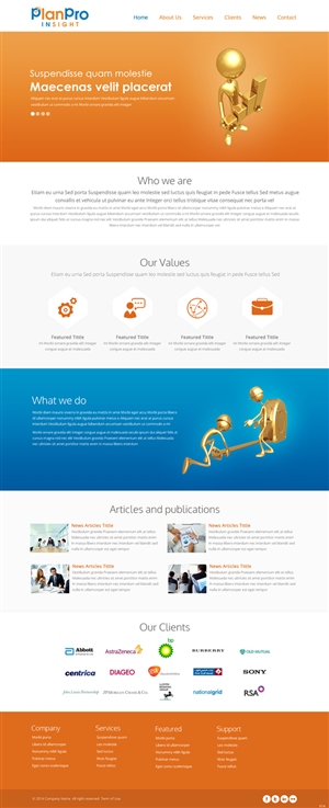 Web Design by pb for Planpro | Design: #3438428