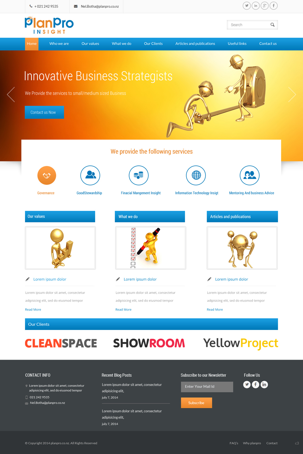 Diseño Web por pb para Planpro | Diseño #3445040