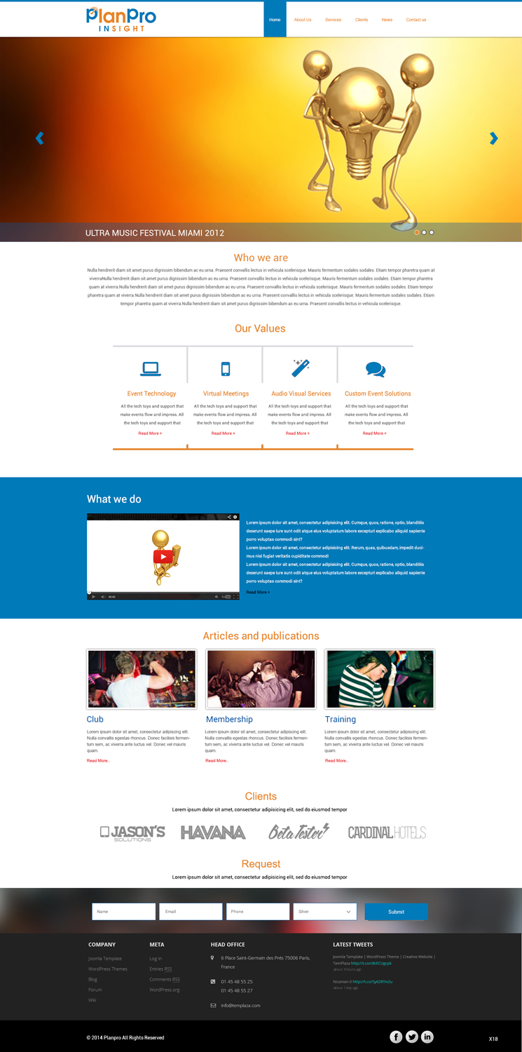 Diseño Web por pb para Planpro | Diseño #3445048