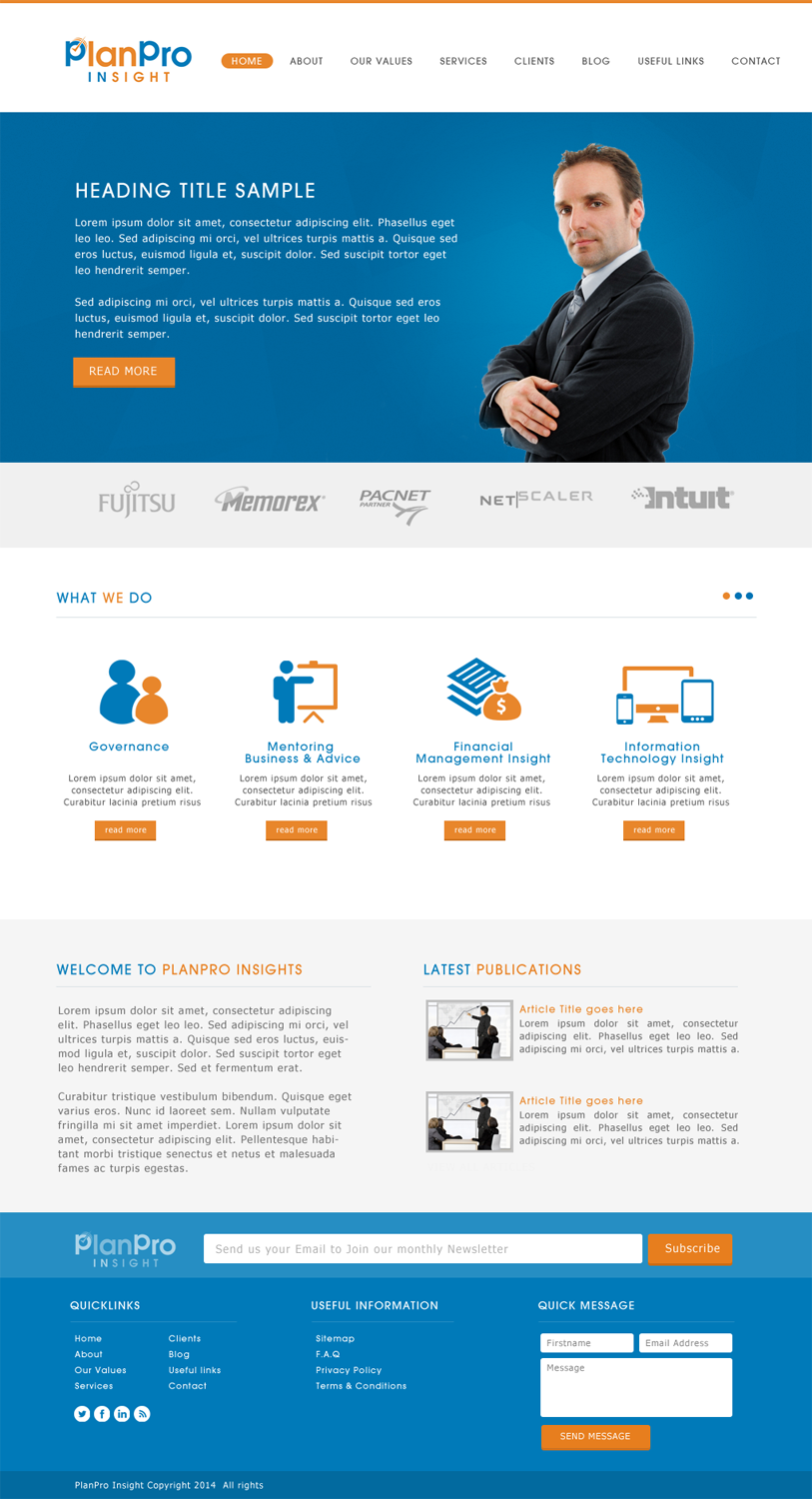 Diseño Web por JM para Planpro | Diseño #3444632