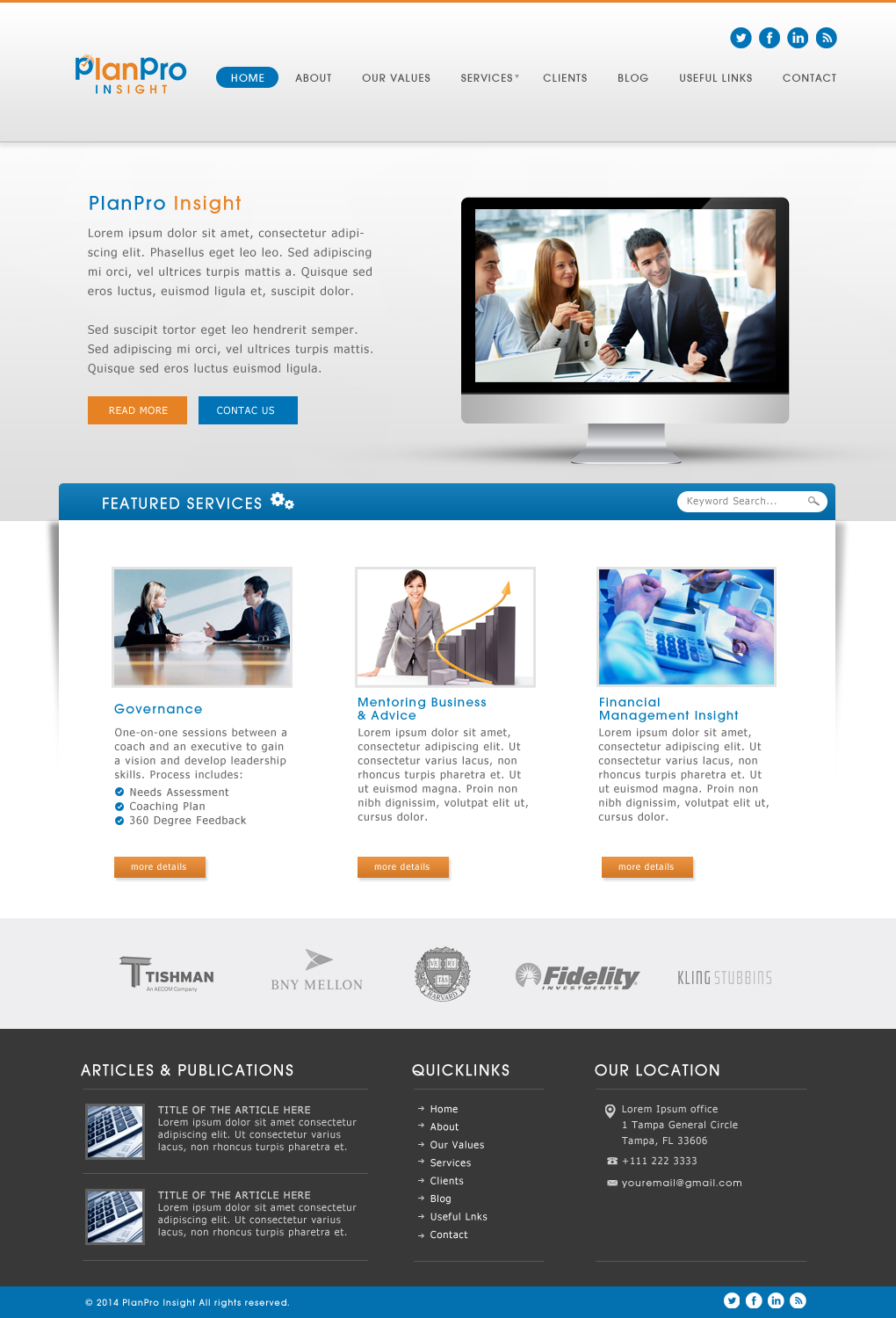 Diseño Web por JM para Planpro | Diseño #3447530