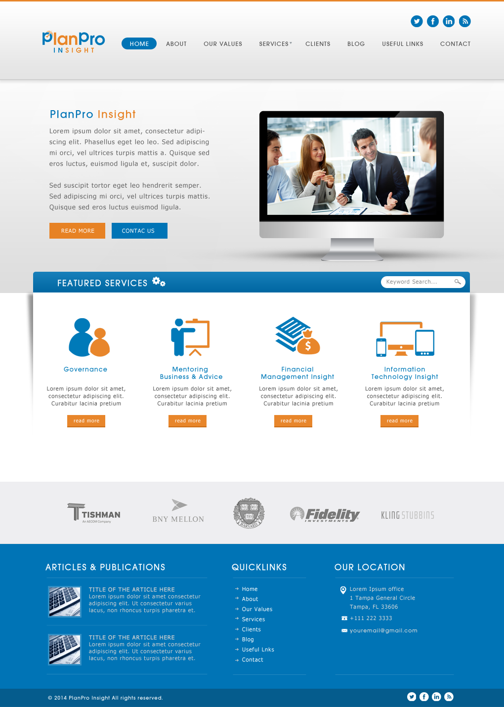 Web Design by JM for Planpro | Design #3478643