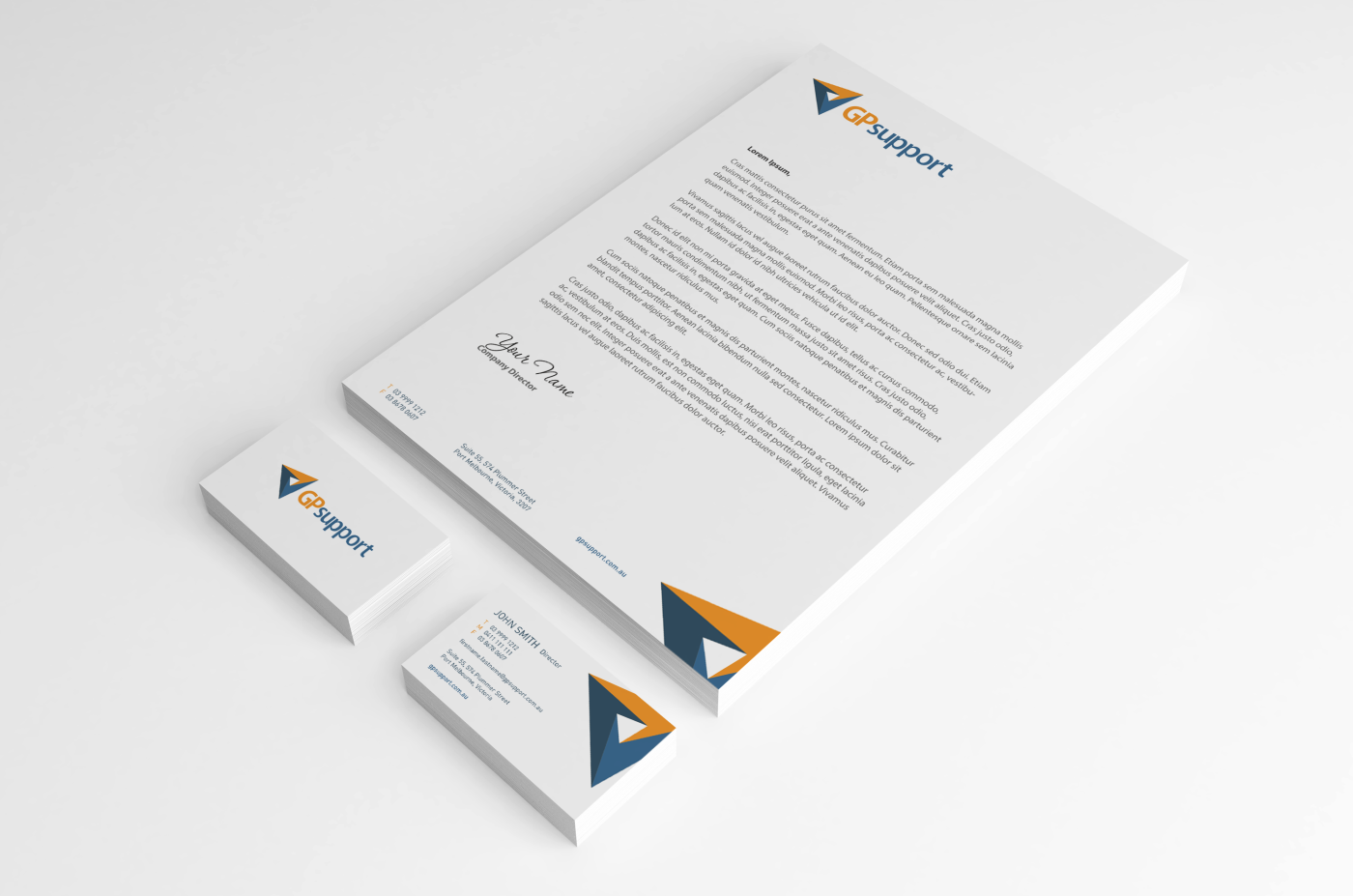 Stationery Design by HYPdesign for GPsupport | Design #3444615