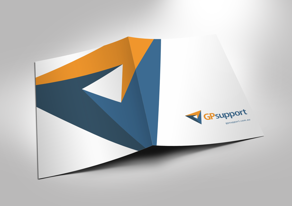 serious professional stationery design for gpsupport by hypdesign proposal front page design