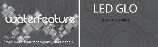 Business Card Design by marediasaifan12 for Waterfeature Company | Design #3455664