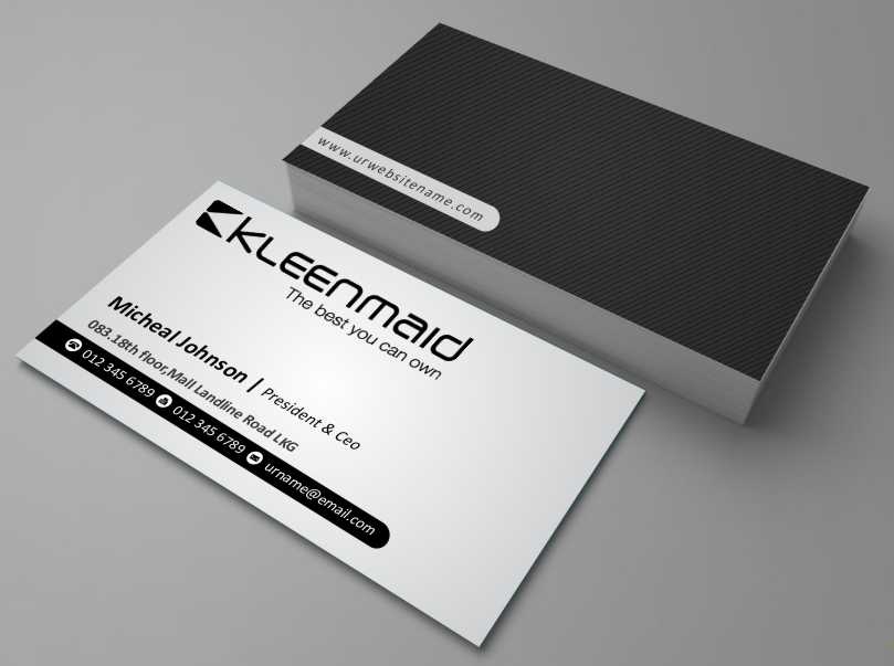 Business Card Design by AwsomeD for Kleen Care | Design #3455449