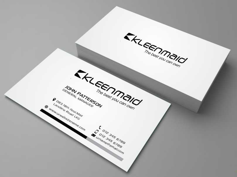 Business Card Design by AwsomeD for Kleen Care | Design #3455458