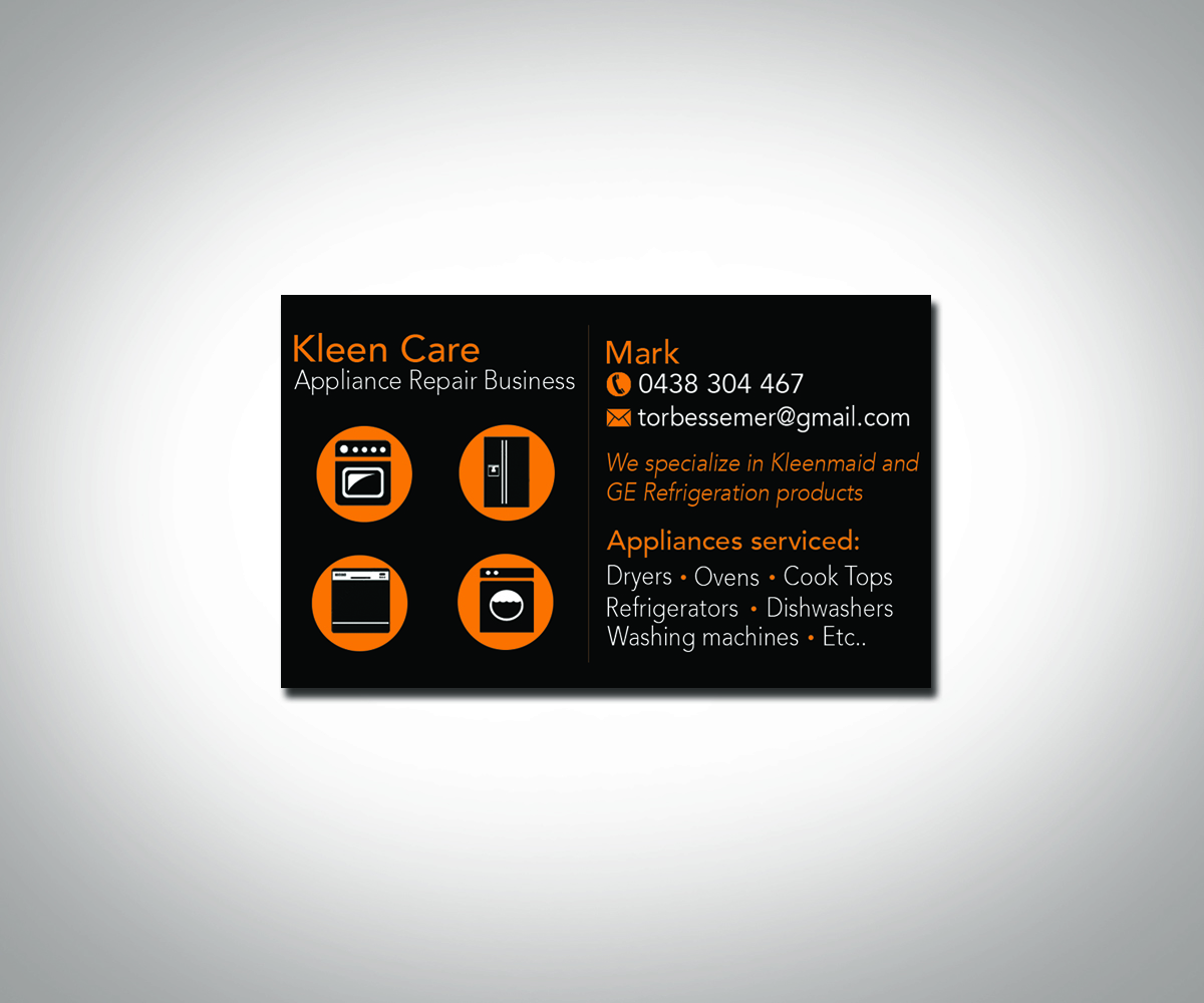 Business Card Design by andrea7209 for Kleen Care | Design #3485007