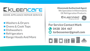 Business Card Design by aeraxeur for Kleen Care | Design: #3468186