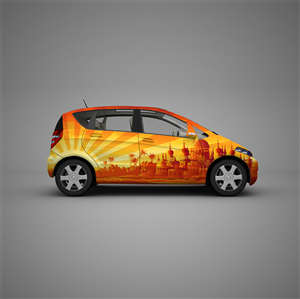 Unique and stylish car graphics | Design Autocollant par Messaoudi Wissem