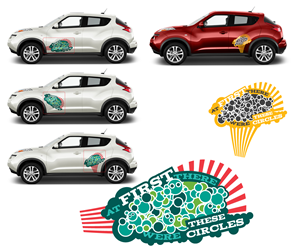 Unique and stylish car graphics | Design Autocollant par hybryd