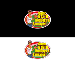 Logo Design by Intro Base for Come N Get It Hot Dogs and Sausages | Design: #3562110