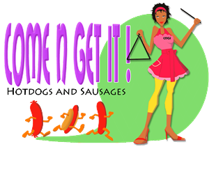 Design de Logo par Dunkah63 pour Come N Get It Hot Dogs and Sausages | Design : #3566287