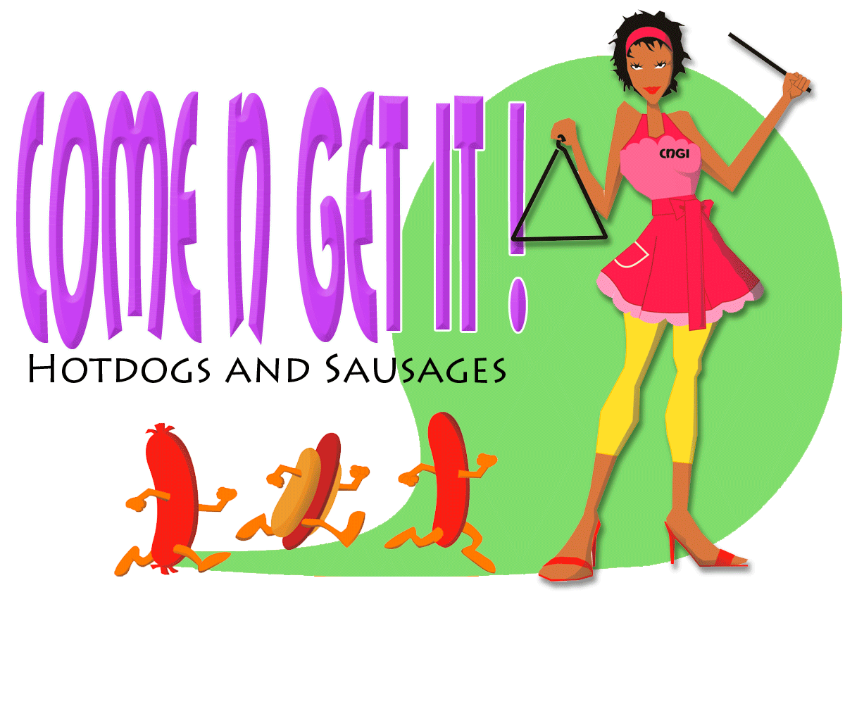 Design de Logo par Dunkah63 pour Come N Get It Hot Dogs and Sausages | Design #3607435
