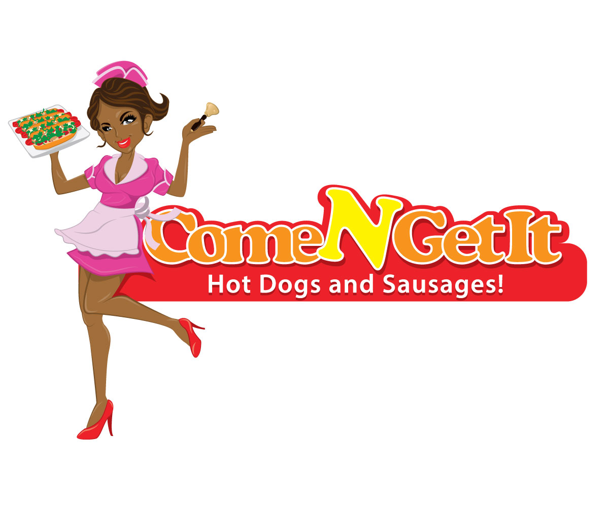 Design de Logo par ReDoDesigns pour Come N Get It Hot Dogs and Sausages | Design #3566534