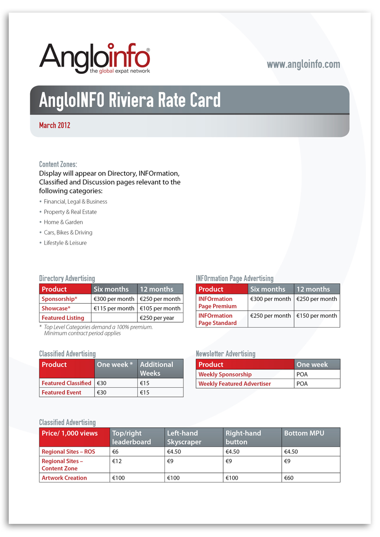 Broschüren-Design von Bogi für AngloINFO | Design #862047