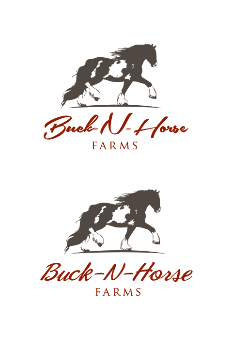 Design de Logo par Marta Sobczak  pour Buck -N- Horse Farms | Design #3552313