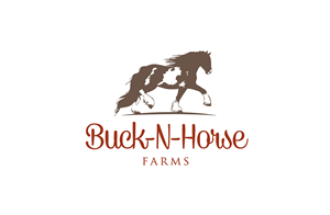 Logo Design by Marta Sobczak  for Buck -N- Horse Farms | Design: #3560095