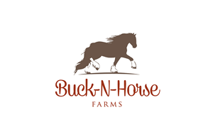 Logo Design by Marta Sobczak  for Buck -N- Horse Farms | Design: #3560105