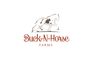 Logo Design by Marta Sobczak  for Buck -N- Horse Farms | Design: #3560117