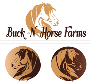 Design de Logo par Jashin pour Buck -N- Horse Farms | Design : #3492180